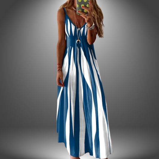 Angela | Vestido largo casual hecho a mano